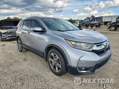 Czwarte zdjęcie samochodu z boku: 2018 HONDA CR-V EX VIN:7FARW1H51JE004111 - miniatura