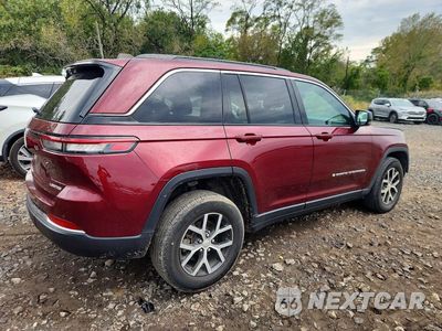 Trzecie zdjęcie samochodu z tyłu: 2024 JEEP GRAND CHEROKEE LIMITED VIN:1C4RJGBGXRC109472 - miniatura