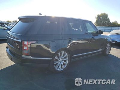 Trzecie zdjęcie samochodu z tyłu: 2016 LAND ROVER RANGE ROVER SUPERCHARGED VIN:SALGS3EF2GA248576 - miniatura
