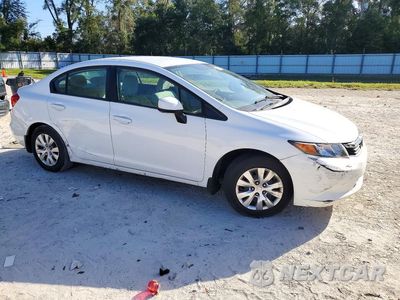 Czwarte zdjęcie samochodu z boku: 2012 HONDA CIVIC LX VIN:19XFB2F50CE003706 - miniatura