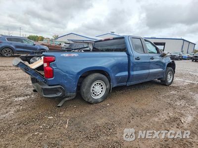 Trzecie zdjęcie samochodu z tyłu: 2024 CHEVROLET SILVERADO K1500 VIN:1GCRDAED8RZ371929 - miniatura