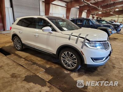 Czwarte zdjęcie samochodu z boku: 2018 LINCOLN MKX RESERVE VIN:2LMPJ6LR1JBL40217 - miniatura