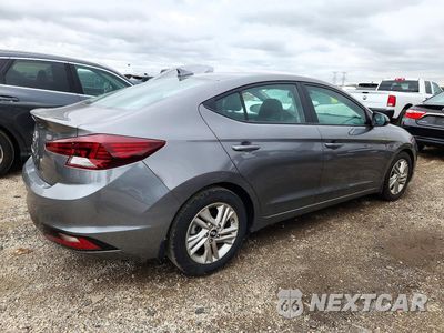 Trzecie zdjęcie samochodu z tyłu: 2020 HYUNDAI ELANTRA VALUE EDITION VIN:5NPD84LF8LH526921 - miniatura