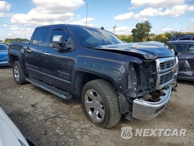 Czwarte zdjęcie samochodu z boku: 2014 CHEVROLET SILVERADO K1500 LTZ VIN:3GCUKSEC4EG311704 - miniatura