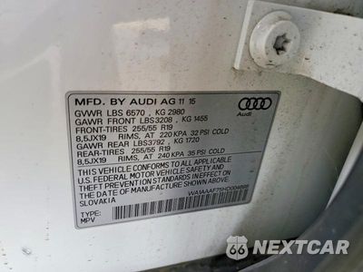 Zdjęcie 13 z 13 samochodu: 2017 AUDI Q7 PREMIUM VIN:WA1AAAF75HD004698 - miniatura