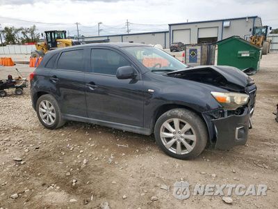 Czwarte zdjęcie samochodu z boku: 2015 MITSUBISHI OUTLANDER SPORT ES VIN:4A4AP3AU9FE007889 - miniatura
