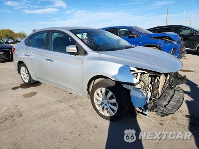 Czwarte zdjęcie samochodu z boku: 2019 NISSAN SENTRA S VIN:3N1AB7AP6KY382579 - miniatura