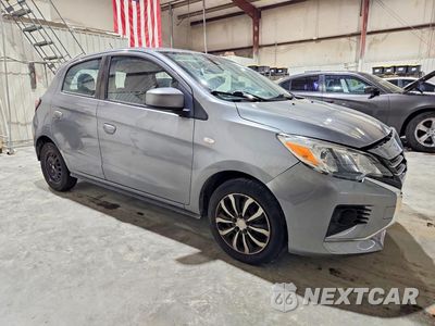 Czwarte zdjęcie samochodu z boku: 2021 MITSUBISHI MIRAGE ES VIN:ML32AUHJ9MH012281 - miniatura