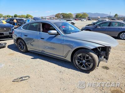 Czwarte zdjęcie samochodu z boku: 2025 BMW I4 EDRIVE 40 VIN:WBY23HD07SFV83920 - miniatura