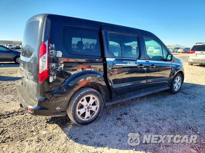 Trzecie zdjęcie samochodu z tyłu: 2015 FORD TRANSIT CONNECT XLT VIN:NM0GE9F77F1197774 - miniatura