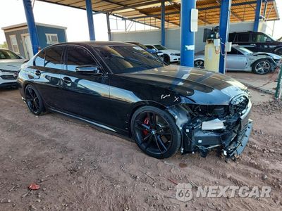 Czwarte zdjęcie samochodu z boku: 2024 BMW M340XI VIN:3MW49FF02R8E18299 - miniatura