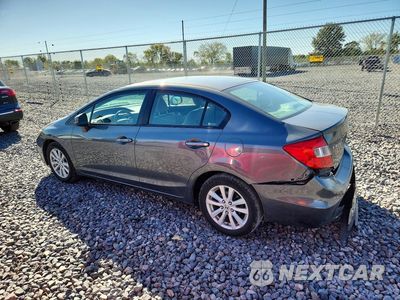 Drugie zdjęcie samochodu z przodu: 2012 HONDA CIVIC EXL VIN:2HGFB2F92CH521308 - miniatura