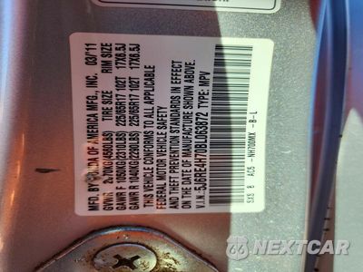 Zdjęcie 14 z 14 samochodu: 2011 HONDA CR-V EXL VIN:5J6RE4H70BL063872 - miniatura