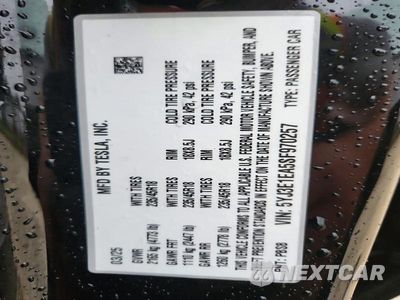 Zdjęcie 13 z 13 samochodu: 2025 TESLA MODEL 3 VIN:5YJ3E1EA5SF970257 - miniatura