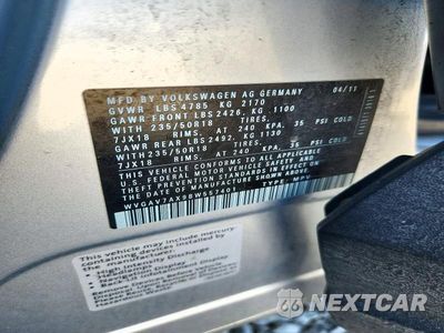 Zdjęcie 14 z 14 samochodu: 2011 VOLKSWAGEN TIGUAN S VIN:WVGAV7AX9BW557401 - miniatura