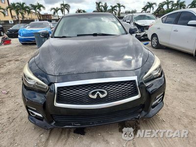 Piąte zdjęcie samochodu w środku: 2017 INFINITI Q50 3.0T PREMIUM VIN:JN1EV7AR8HM835199 - miniatura