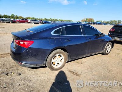 Trzecie zdjęcie samochodu z tyłu: 2017 CHEVROLET MALIBU LS VIN:1G1ZB5ST6HF191902 - miniatura