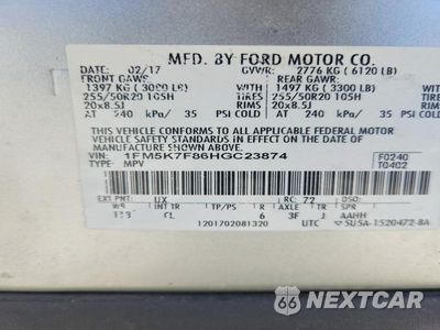 Zdjęcie 13 z 13 samochodu: 2017 FORD EXPLORER LIMITED VIN:1FM5K7F86HGC23874 - miniatura