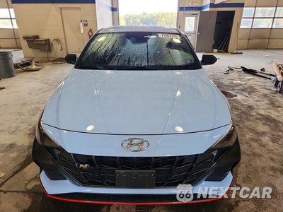 Piąte zdjęcie samochodu w środku: 2022 HYUNDAI ELANTRA N BASE VIN:KMHLW4AK5NU008769 - miniatura
