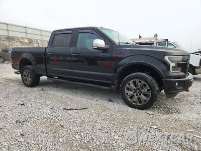 Czwarte zdjęcie samochodu z boku: 2016 FORD F150 SUPERCREW VIN:1FTFW1EF0GFB57885 - miniatura