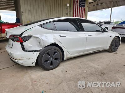Trzecie zdjęcie samochodu z tyłu: 2022 TESLA MODEL 3 VIN:5YJ3E1EB6NF334072 - miniatura