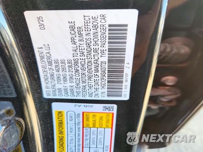 Zdjęcie 12 z 12 samochodu: 2025 HONDA ACCORD HYBRID SPORT VIN:1HGCY2F54SA037720 - miniatura