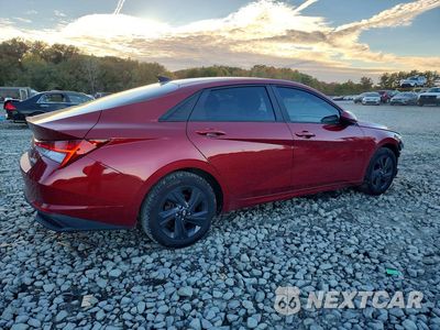 Trzecie zdjęcie samochodu z tyłu: 2023 HYUNDAI ELANTRA BLUE VIN:KMHLM4AJ2PU070078 - miniatura