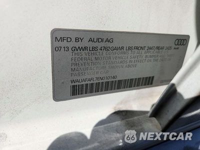Zdjęcie 12 z 12 samochodu: 2014 AUDI A4 PREMIUM VIN:WAUAFAFL7EN010140 - miniatura
