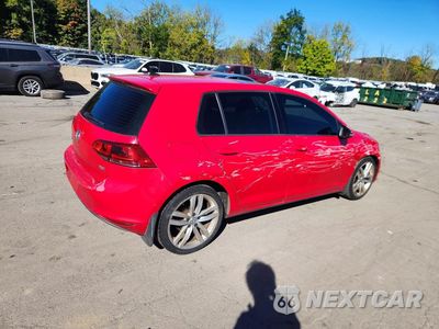 Trzecie zdjęcie samochodu z tyłu: 2015 VOLKSWAGEN GOLF TDI VIN:3VW2A7AU3FM030550 - miniatura