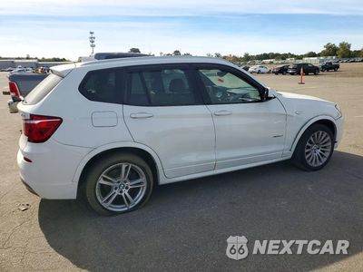 Trzecie zdjęcie samochodu z tyłu: 2014 BMW X3 XDRIVE28I VIN:5UXWX9C50E0D31705 - miniatura