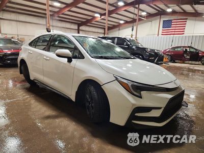 Czwarte zdjęcie samochodu z boku: 2023 TOYOTA COROLLA SE VIN:5YFS4MCE5PP154974 - miniatura