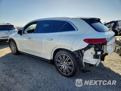 Drugie zdjęcie samochodu z przodu: 2023 MERCEDES-BENZ EQS SUV 580 4MATIC VIN:4JGDM4EB1PA007420 - miniatura