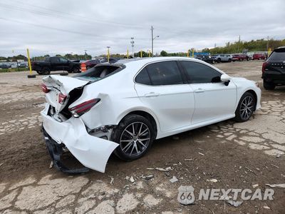 Trzecie zdjęcie samochodu z tyłu: 2022 TOYOTA CAMRY XLE VIN:4T1F11BK8NU065248 - miniatura