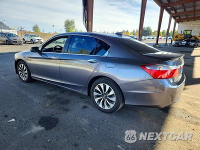 Drugie zdjęcie samochodu z przodu: 2015 HONDA ACCORD HYBRID EXL VIN:1HGCR6F59FA003184 - miniatura