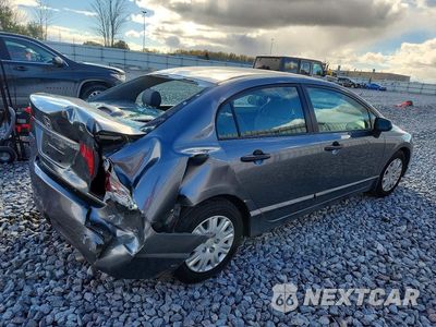 Trzecie zdjęcie samochodu z tyłu: 2010 HONDA CIVIC VP VIN:19XFA1F32AE016563 - miniatura