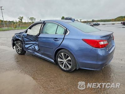 Drugie zdjęcie samochodu z przodu: 2017 SUBARU LEGACY 2.5I LIMITED VIN:4S3BNAN62H3005336 - miniatura
