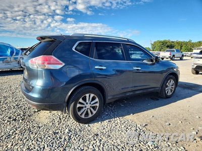 Trzecie zdjęcie samochodu z tyłu: 2014 NISSAN ROGUE SV VIN:5N1AT2MT1EC800657 - miniatura