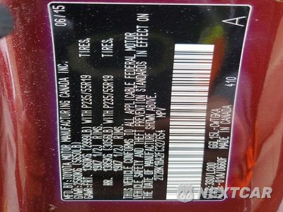 Zdjęcie 14 z 14 samochodu: 2015 LEXUS RX 350 BASE VIN:2T2BK1BA2FC327654 - miniatura