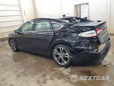 Drugie zdjęcie samochodu z przodu: 2019 FORD FUSION TITANIUM VIN:3FA6P0D97KR222722 - miniatura