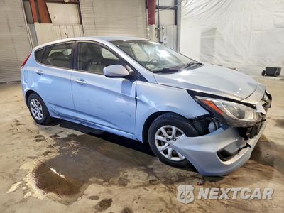 Czwarte zdjęcie samochodu z boku: 2012 HYUNDAI ACCENT GS VIN:KMHCT5AE8CU044140 - miniatura
