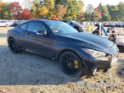 Czwarte zdjęcie samochodu z boku: 2018 INFINITI Q60 3.0T LUXE VIN:JN1EV7EL6JM391249 - miniatura