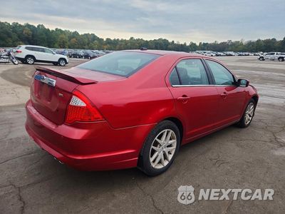 Trzecie zdjęcie samochodu z tyłu: 2012 FORD FUSION SEL VIN:3FAHP0JA4CR362526 - miniatura