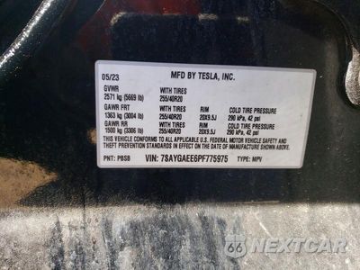 Zdjęcie 13 z 13 samochodu: 2023 TESLA MODEL Y VIN:7SAYGAEE6PF775975 - miniatura