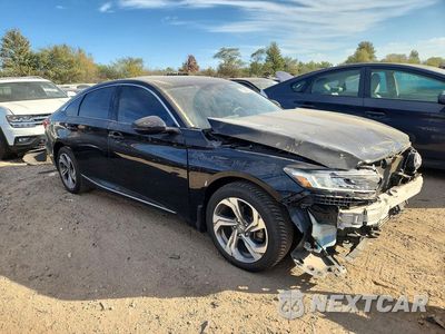 Czwarte zdjęcie samochodu z boku: 2019 HONDA ACCORD EXL VIN:1HGCV1F57KA090026 - miniatura