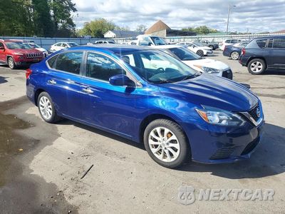Czwarte zdjęcie samochodu z boku: 2018 NISSAN SENTRA SV VIN:3N1AB7APXJY302442 - miniatura