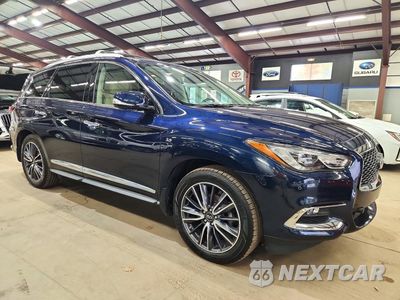 Czwarte zdjęcie samochodu z boku: 2017 INFINITI QX60 BASE VIN:5N1DL0MM9HC502999 - miniatura