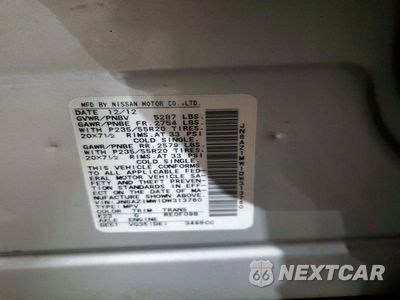 Zdjęcie 14 z 14 samochodu: 2013 NISSAN MURANO S VIN:JN8AZ1MW1DW313760 - miniatura
