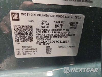Zdjęcie 13 z 13 samochodu: 2026 CHEVROLET SILVERADO K1500 LT TRAIL BOSS VIN:3GCUKFED1TG111537 - miniatura