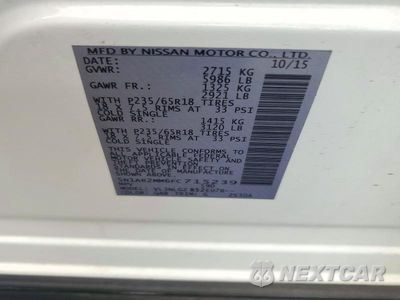 Zdjęcie 13 z 13 samochodu: 2015 NISSAN PATHFINDER SL VIN:5N1AR2MM6FC715239 - miniatura