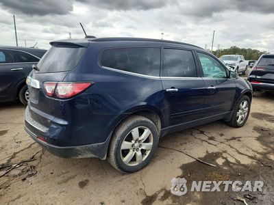 Trzecie zdjęcie samochodu z tyłu: 2017 CHEVROLET TRAVERSE LT VIN:1GNKRGKD9HJ284152 - miniatura